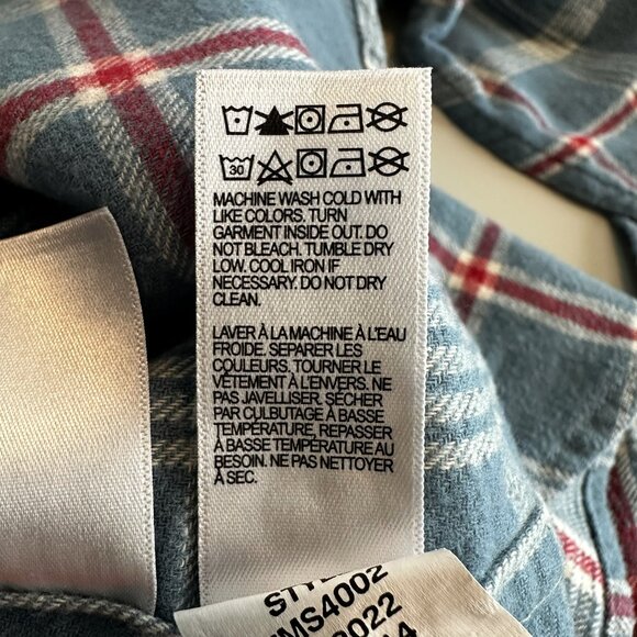 Men's Lucky Brand Size Med Flannel Shirt NWT - Picture 8 of 10